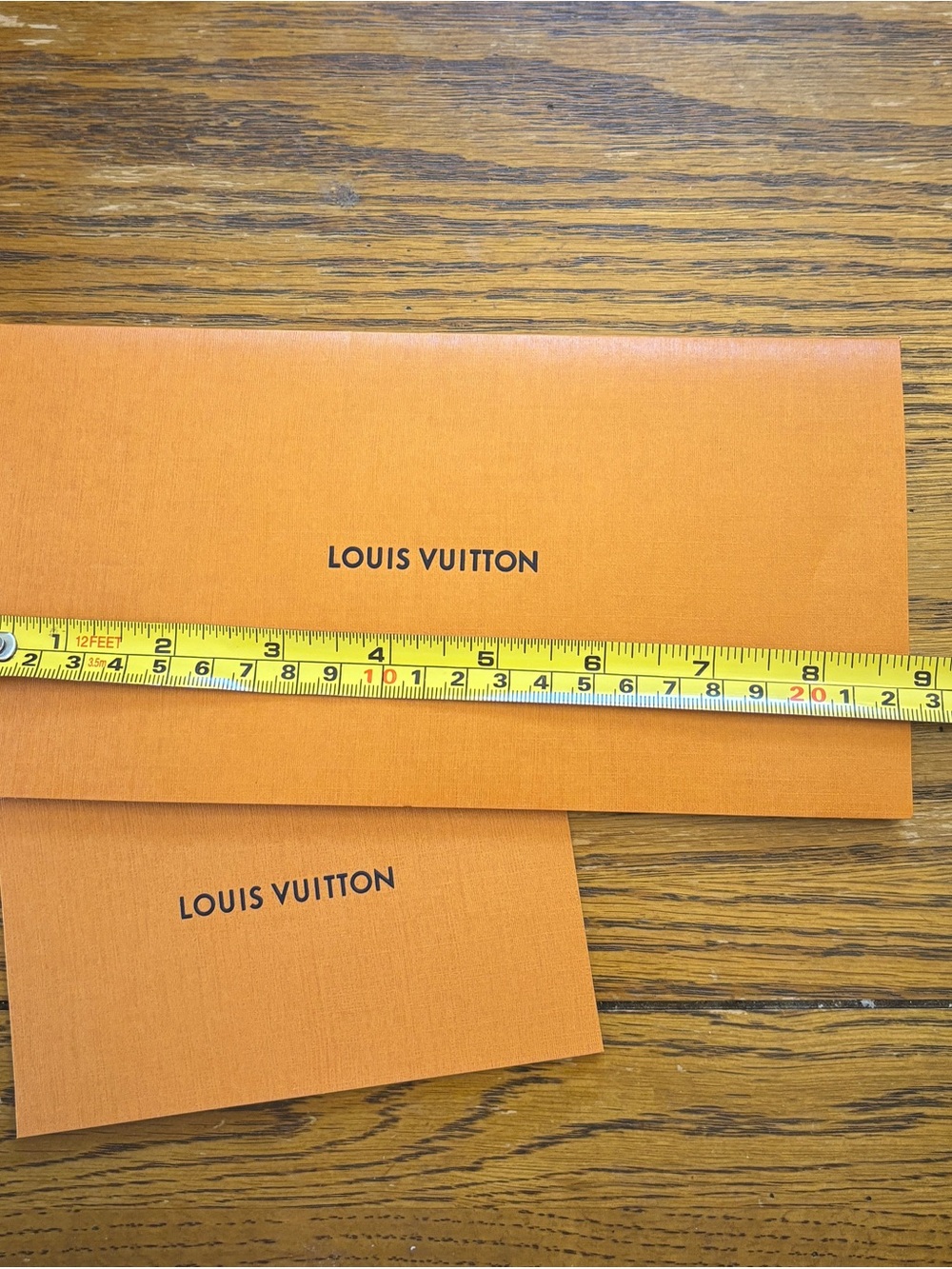 Louis Vuitton Orange Card & Envelope Set